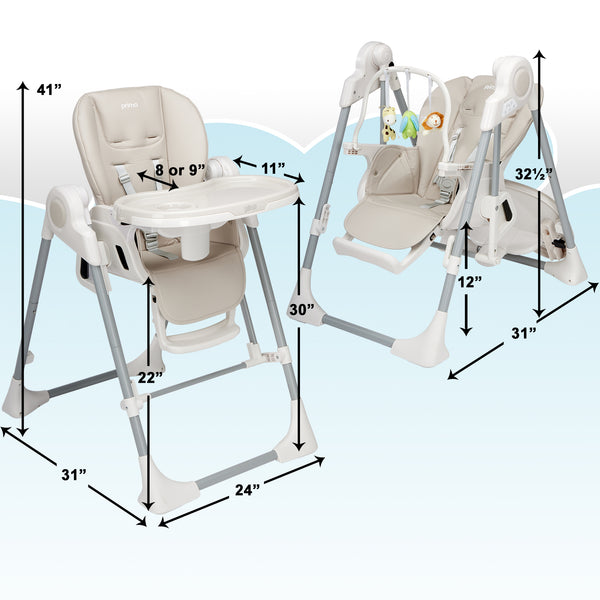 peg perego prima pappa rocker high chair manual SnuggleBug 2-in-1 Infant Swing and High Chair
