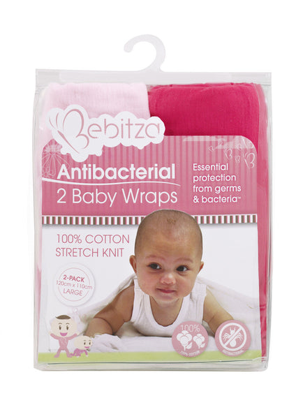 Bebitza 2 Pack Antibacterial Baby Wrap Primo Baby