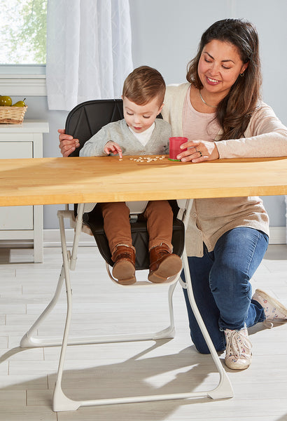 Pop new arrivals up highchair