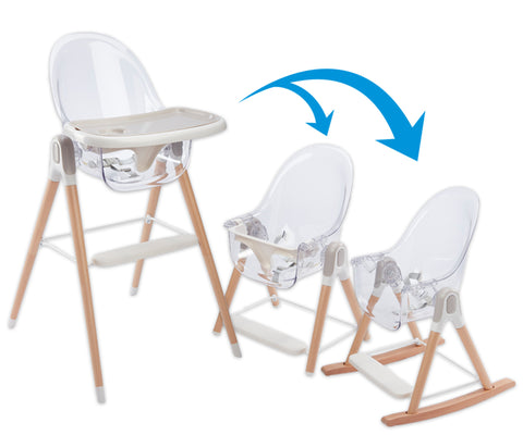 PRIMO Vista 3-in-1 High Chair, Toddler Chair, and Rocker
